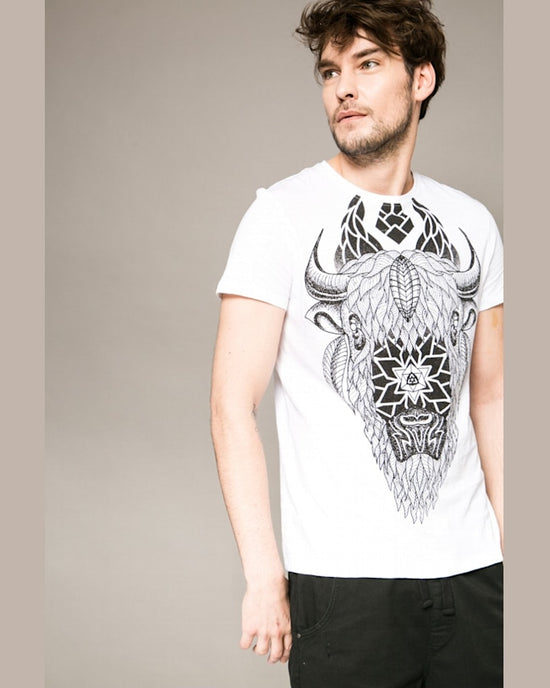 Tricou Medicine tattoo konwent alb