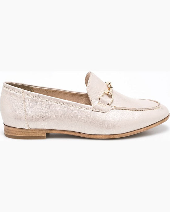 Mocasini Tamaris auriu