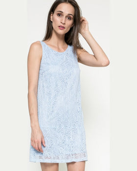 Rochie Kiss My Dress albastru deschis