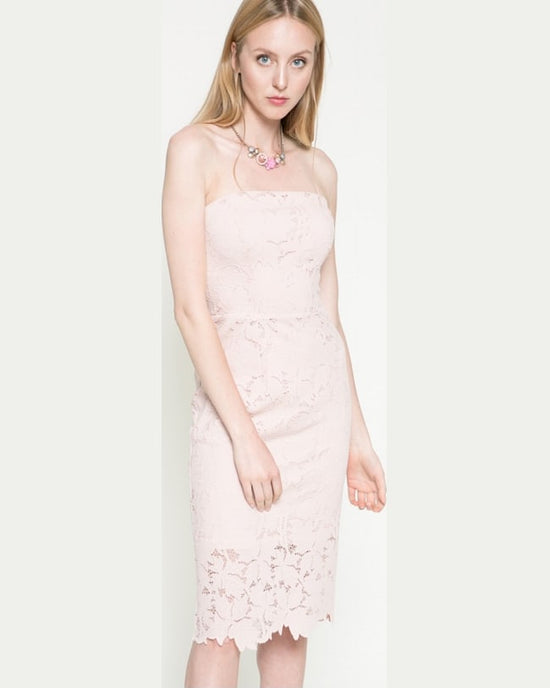 Rochie Kiss My Dress roz pastelat