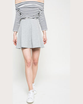 Fusta Tommy Hilfiger gri