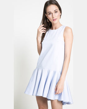 Rochie Kiss My Dress albastru pal