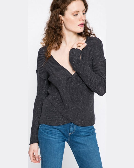 Pulover Review negru cărbune