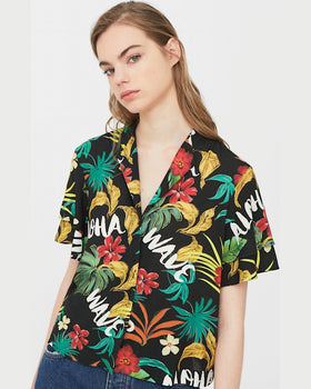 Camasa Mango toro negru