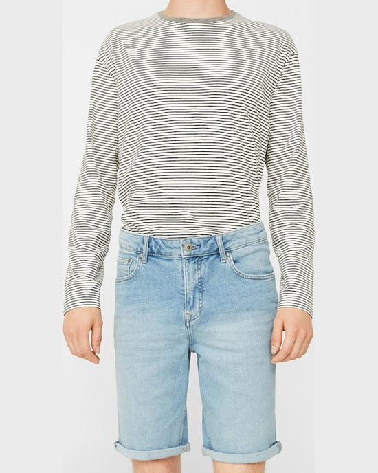 Pantaloni Mango scurti rock violet