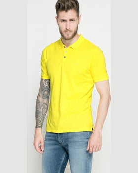 Tricou Calvin Klein polo galben