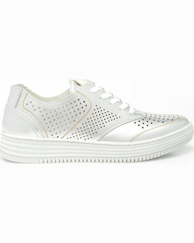 Pantofi Bullboxer argint