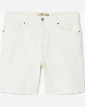 Pantaloni Mango scurti alb