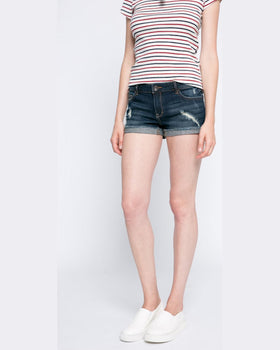 Pantaloni Review scurti bleumarin