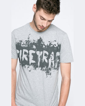 Tricou Firetrap gri deschis