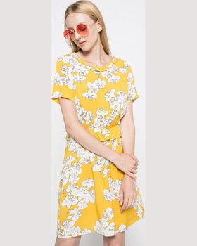 Rochie Vila galben