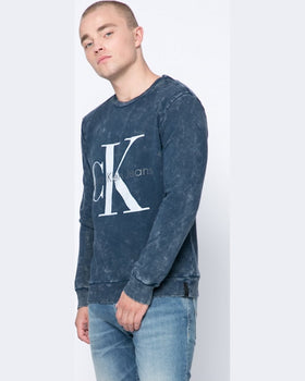 Bluza Calvin Klein hagg true icon albastru