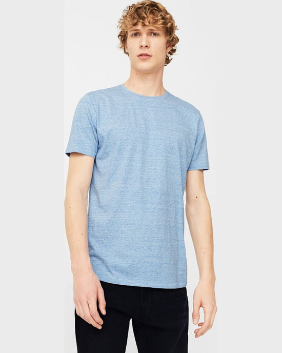 Tricou Mango albastru