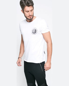 Tricou Review alb