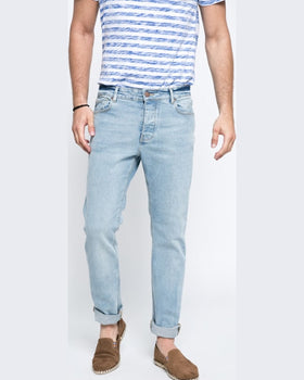 Jeansi Review albastru deschis