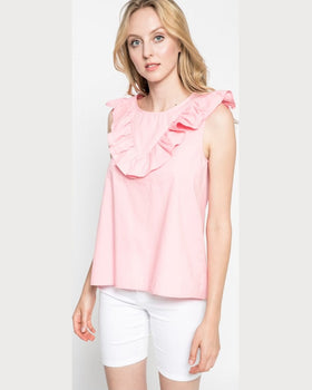 Top Vila roz trandafiriu