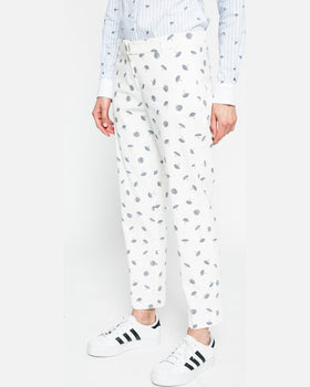 Pantaloni Tommy Hilfiger alb