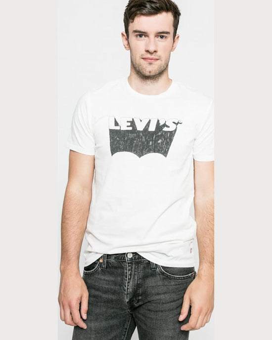 Tricou Levis mainline graphic alb