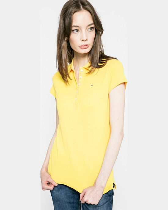 Top Tommy Hilfiger galben
