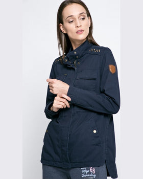 Parka Vero Moda hanorac bleumarin