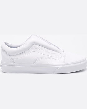 Pantofi Vans old skool laceless alb
