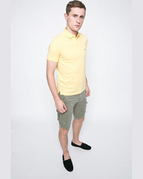 Tricou Tommy Hilfiger polo galben