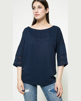Bluza Tommy Hilfiger bleumarin