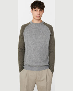 Pulover Mango tenb maro auriu