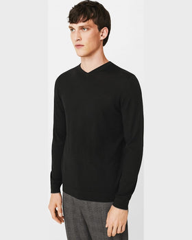 Pulover Mango willy negru