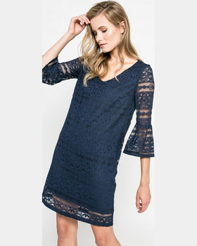 Rochie Answear blossom mood bleumarin