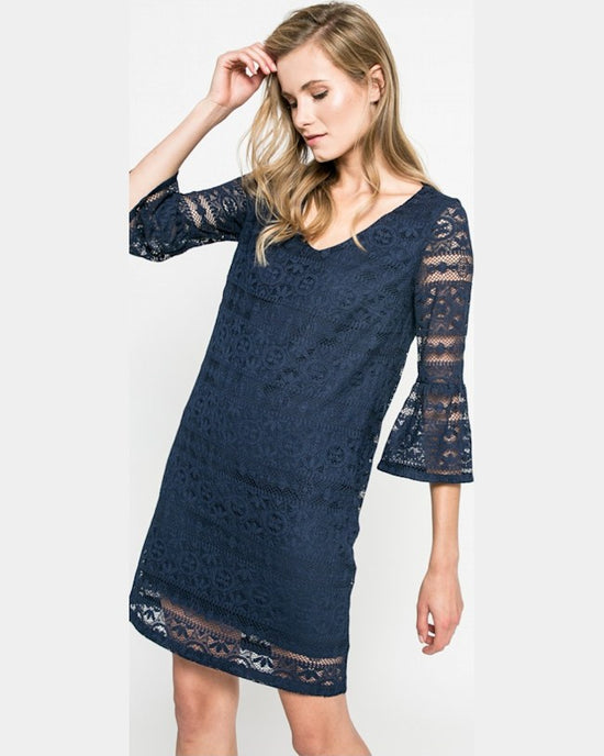 Rochie Answear blossom mood bleumarin