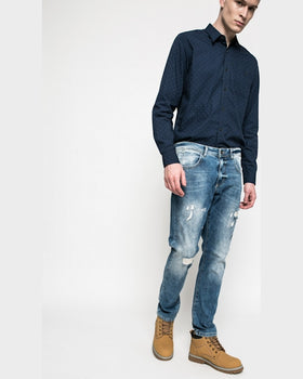 Jeansi Medicine let's rebel albastru