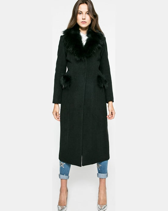 Palton Silvian Heach regalbusto negru