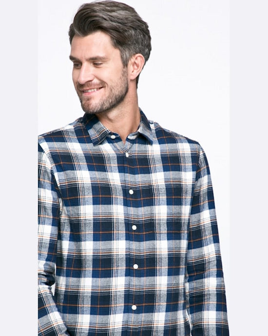 Camasa Selected bleumarin