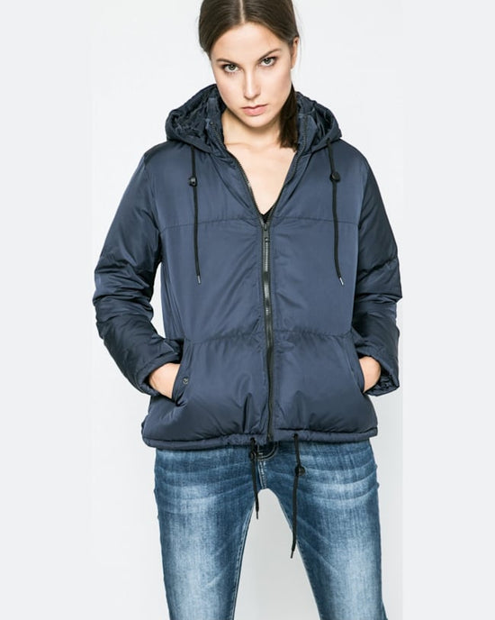 Geaca Answear blossom mood bleumarin