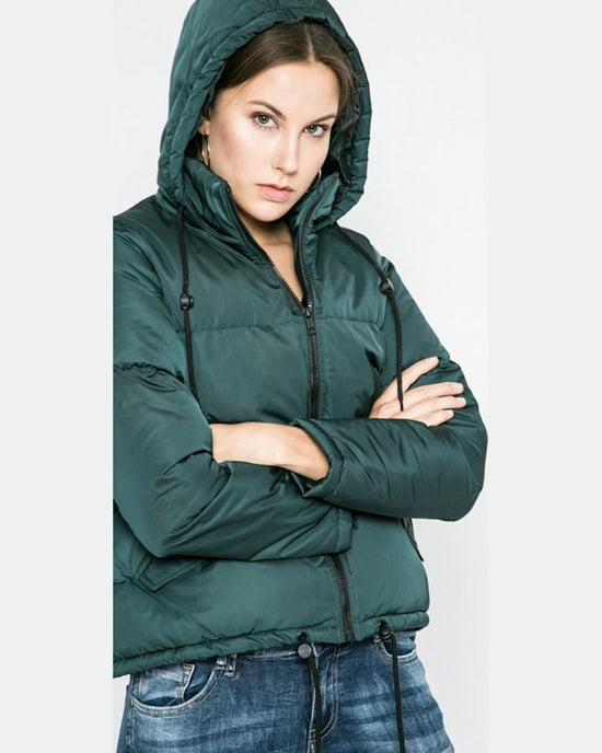 Geaca Answear blossom mood turcoaz