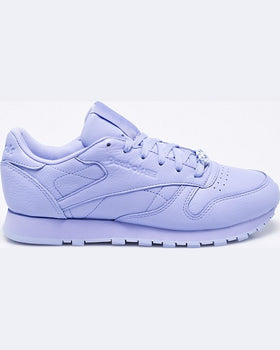 Pantofi Reebok cl lthr lavandă