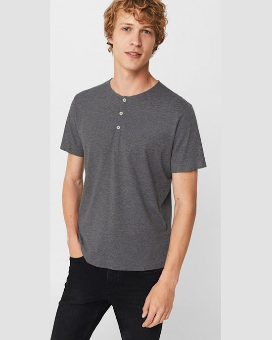 Longsleeve Mango julian gri deschis