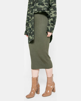 Fusta Broadway verde