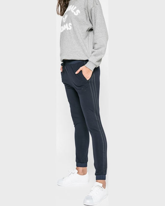 Pantaloni Adidas bleumarin