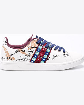 Pantofi Desigual crem