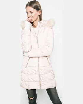 Palton Answear blossom mood roz pastelat