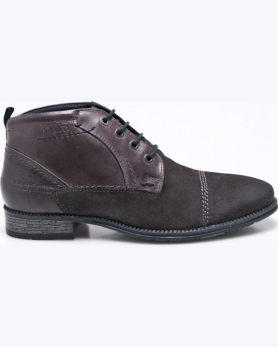 Pantofi Oliver s. oliver inalti gri