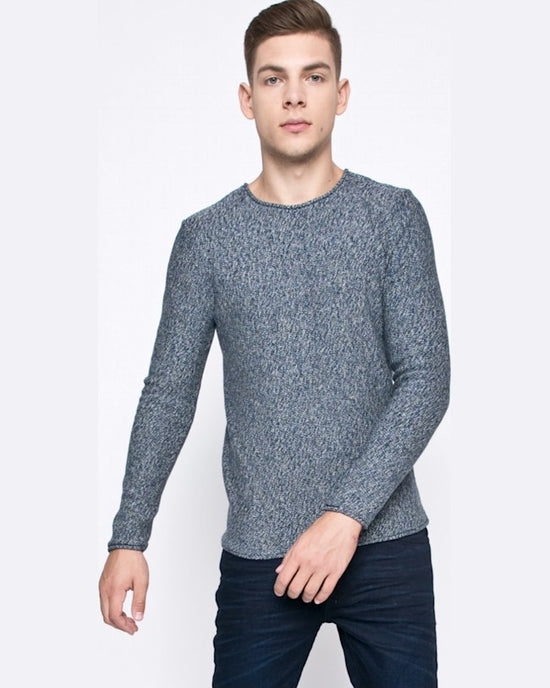 Pulover Review albastru