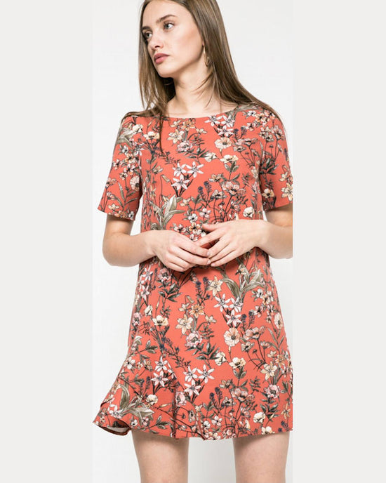 Rochie Kiss My Dress portocaliu