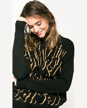 Bluza Medicine back to nature negru cărbune