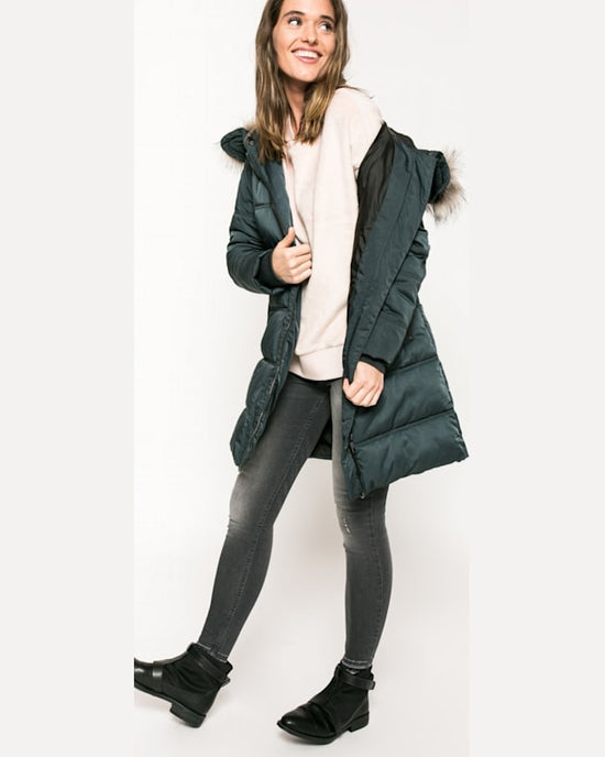 Geaca Medicine back to nature turcoaz închis