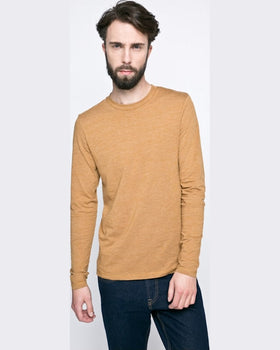 Longsleeve Jack and Jones maro auriu