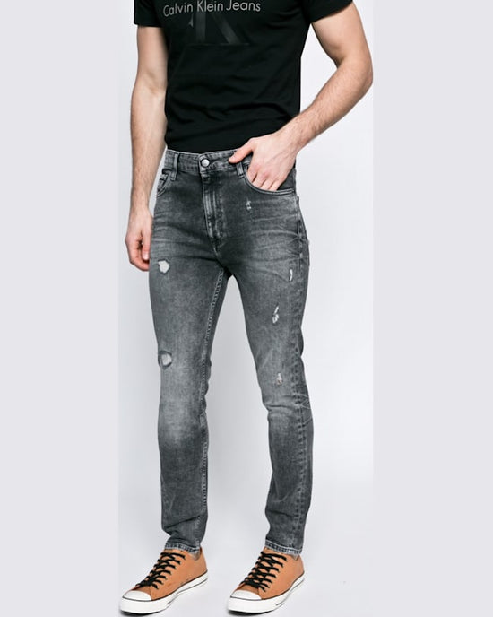 Jeansi Calvin Klein storm gri