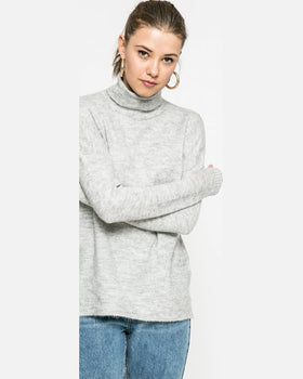 Pulover Noisy May gri deschis